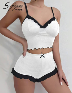 Bộ đồ ngủ bán chạy Sfy-y5163, đồ ngủ ngắn, áo ngủ nữ, bộ đồ ngủ hai mảnh, đồ mặc nhà, bộ đồ lót nữ - Product Image 4