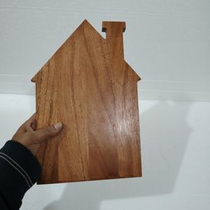 Planche à découper en bois en forme de maison, planche de présentation pour les sponsors, planche à découper, nouvelle vaisselle de haute qualité - Product Image 6