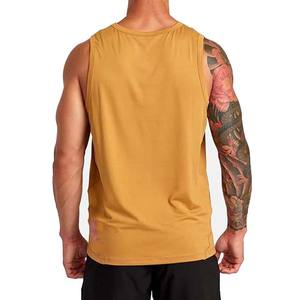 Las camisetas sin mangas de gimnasio informales para hombre más vendidas listas para enviar ropa de gimnasio de algodón personalizable nueva llegada al por mayor - Product Image 2
