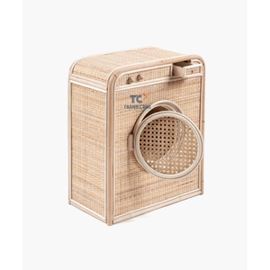 Top vente rotin armoire Machine à laver semblant jouer éducatif enfant meubles poupée jouets 2 à 4 ans bébé jouets accessoires - Product Image 2