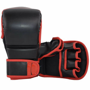 Gants de MMA en cuir PU de haute qualité pour le sparring et l'entraînement, gants de combat personnalisés pour les arts martiaux, fabriqués au Pakistan - Product Image 4