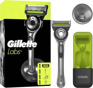 Cuchillas de afeitar Gillette Labs para hombre, 10 repuestos de cuchillas de afeitar - Product Image 1