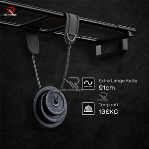 Vêtements de fitness RC, ceinture de musculation en néoprène personnalisée, chaîne en acier inoxydable, matériaux en caoutchouc/EVA/ABS, impression par sublimation personnalisée - Product Image 3