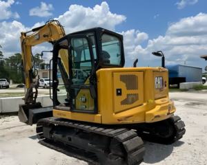 2021 CATERPILLAR 308 CR Pelle sur chenilles d'occasion de haute qualité en excellent état avec moteur à noyau à vendre - Product Image 3