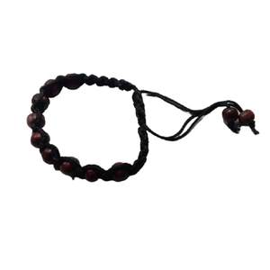 Crystal <b>bracelet</b> Red Wood Thread Round <b>Beads</b> <b>Bracelet</b> 8mm Stone Gemstone Fashion <b>Men</b> and Women Gift Energy - Product Image 2