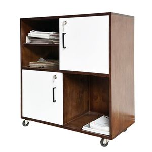 Armario Personal Portátil Minimalista de Madera TCN68030 - Product Image 1