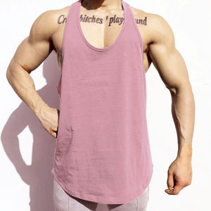 Singlet de sport pour homme OEM, débardeur personnalisé en coton et élasthanne, vêtements de sport décontractés pour la musculation, le fitness, le sport, débardeur de sport - Product Image 6