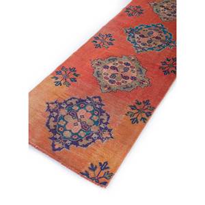 Vintage Jaipur Rugs US Pae-2504 <b>Red</b> Orange Hand Knotted Wool Large Area Medallion Pattern 9x12 for Home Living Room Decorations - Product Image 2