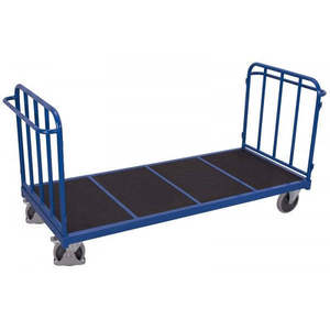 Carretilla de Doble Pared Variofit con Cuatro Ruedas para Uso Industrial, Dimensiones Externas 2.340 x 880 x 1.105 mm (Ancho/Profundidad/Alto) - Product Image 1