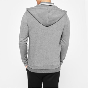Fashion <b>Hoodie</b> With Adjustable Hood Front <b>Pocket</b> & <b>Zip</b> Unisex Plain <b>Hoodie</b> For Wholesale Supply Heavyweight <b>Hoodie</b> For Men - Product Image 2