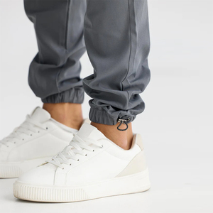 Pantalones Cargo superventas para adultos, Color gris, impermeables, elásticos, para correr, pantalones Cargo, pantalones con bolsillo con cremallera - Product Image 6