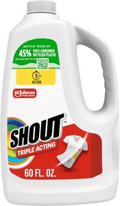 Shout Triple-Action Détachant pour Linge Contre les Taches Quotidiennes, Recharge Liquide, 60 Fl Oz - Product Image 3