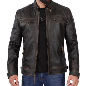 เสื้อหนังแกะสำหรับผู้ชาย, เสื้อโค้ทหนังฤดูหนาว - Product Image 1