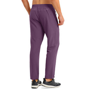 Pantalons de jogging personnalisés pour hommes Pantalons de survêtement personnalisés avec poche pour hommes Pantalons d'extérieur décontractés en polaire droite à jambe large Streetwear pour hommes - Product Image 3