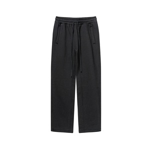 Vente en gros OEM Pantalon de survêtement à la mode Pantalon de survêtement vierge Pantalon de jogging personnalisé Impression de sweat jogger uni Pantalon pour hommes lavé - Product Image 3