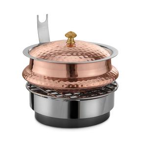 Vente la plus populaire Hôtel Banquet Service de traiteur Équipement alimentaire Chauffe-plat Nouveau Style Chauffe-plats Buffet Plat en métal - Product Image 2