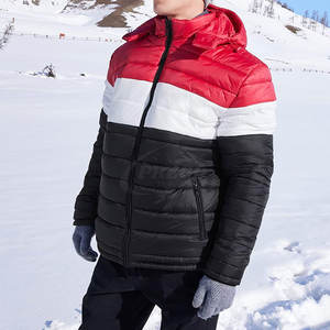 Veste matelassée à capuche pour homme, nouvelle arrivée, fabrication en usine, logo personnalisé sur le devant, vente en gros - Product Image 5