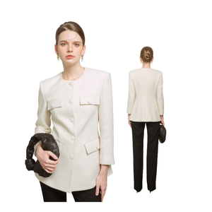 Pantalon à jambes larges Mian Livraison rapide Mode minimaliste respirante Emballage personnalisé régulier Fabricant du Vietnam - Product Image 6