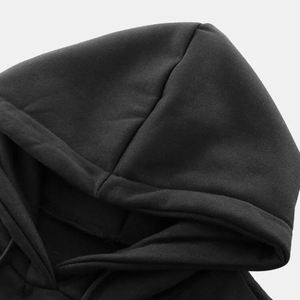 Sudadera con Capucha 100% Algodón para Hombre, Estilo Urbano, con Cordón, Impresión Serigrafiada, Logotipo Personalizado, Sudadera con Capucha - Product Image 3