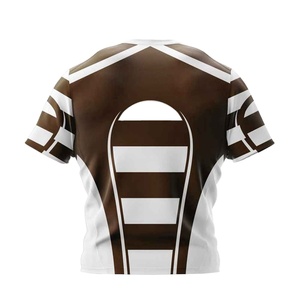 ชุดยูนิฟอร์มรักบี้สำหรับทีมชาย เนื้อผ้านุ่ม ระบายอากาศได้ดี ทนทานต่อการซีดจาง ออกแบบมาเพื่อประสิทธิภาพสูง ขายส่ง - Product Image 5