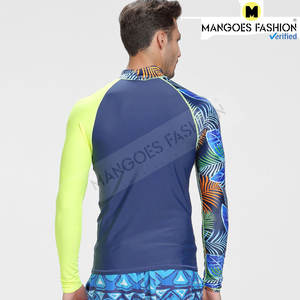 Chemises de pêche à séchage rapide unisexe personnalisable à manches longues Rash Guard vente en gros chemise de Compression concevoir votre propre chemise de bain - Product Image 2