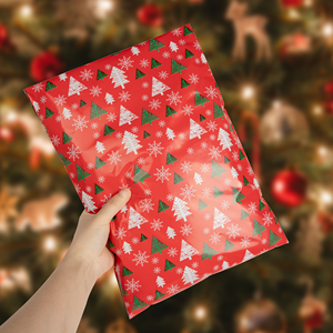 مغلف بريد بولي لطيف مطبوع حسب الطلب للشحن من أجل عطلات عيد الميلاد وتغليف الديكور - Product Image 6