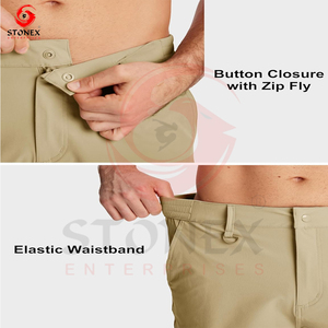 กางเกงขาสั้นคาร์โก้ยุทธวิธีแบบสั่งทำกันน้ำได้หลายกระเป๋าสำหรับผู้ชายกลางแจ้ง - Product Image 6