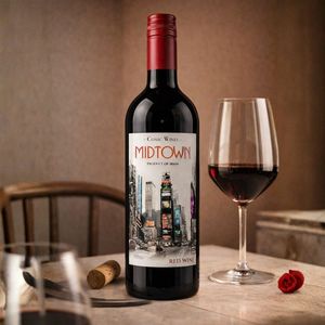 Midtown - Vino Tinto Seco Tempranillo Garnacha 11% ABV Vino Tinto Joven Español 750ml - Product Image 3