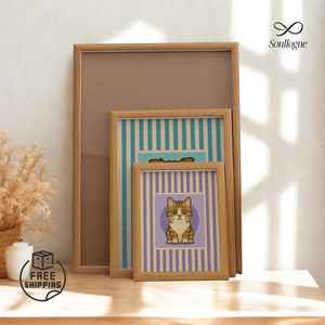 Cadre photo en bois bricolage Affichage minimaliste Guide PDF fait à la main Téléchargement étape par étape Image disponible - Product Image 3