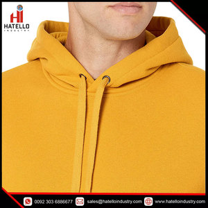 Sweat-shirt à capuche en polaire pour homme, Logo imprimé personnalisé, sweat-shirt d'hiver en coton vierge - Product Image 4