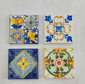 Posavasos de té de madera MDF respetuoso con el medio ambiente con estampado de esmalte Utensilios de cocina personalizados Vajilla Esteras y almohadillas Estilo moderno al mejor precio - Product Image 3