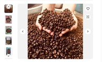 Grains de café torréfiés de qualité supérieure au prix de gros