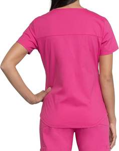 เครื่องแบบโรงพยาบาลสำหรับผู้ชายและผู้หญิงเสื้อโค้ทคอตตอนสครับ100% - Product Image 6