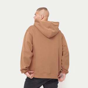 Sweat à capuche d'hiver 100% coton pour homme | Sweat à capuche coupe parfaite à motif solide - Product Image 2