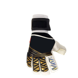 Gants de football professionnels gants de gardien de but de football en Latex avec protection des doigts matériau PU extérieur Applicable - Product Image 4