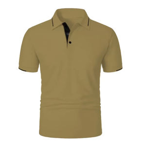 Polo para Hombre de Manga Corta de Secado Rápido, Polos de Golf para Hombre, Estilo Casual, Precio al por Mayor con Logotipo Personalizado - Product Image 5