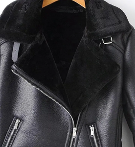 2024 Vintage Style femmes veste en cuir dames veste en cuir vêtements d'hiver veste en cuir - Product Image 3