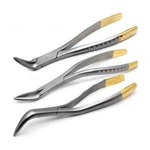 คีมถอนฟันเครื่องมือทางทันตกรรมแบบแมนนวลทำจากสแตนเลสชุดเครื่องมือทางห้องปฏิบัติการเครื่องมือจัดฟันได้รับการรับรองโดยการรักษาดูแล - Product Image 3