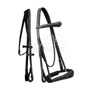 บังเหียนม้าหนังที่มีหัวเป็นรูปบังเหียนม้าโค้งเล็กน้อย - Product Image 3