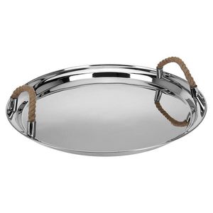 Hotel Restaurant Supplies <b>Tray</b> Luxury <b>Mirror</b> Charger Plates Stainless Steel <b>Trays</b> Serving Dessert Cake <b>Tray</b> - Product Image 4