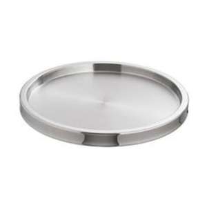 Bandeja de servicio de acero inoxidable pulido de primera calidad con agarre ergonómico para un transporte de alimentos seguro, elegante y eficiente - Product Image 4