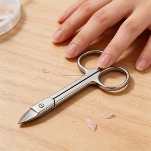 Ciseaux ergonomiques en acier inoxydable haute performance pour soins des ongles professionnels, ciseaux de pédicure confortables à pointe affûtée pour la coupe - Product Image 4