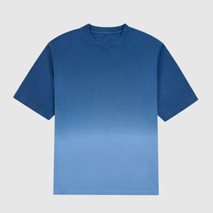 Camiseta térmica de manga larga de algodón con gráfico pesado personalizado para hombre Camiseta de manga larga de punto con estampado de pantalla Dtg de gran tamaño - Product Image 1