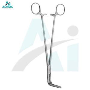 Pinzas de Parametrio Wertheim de Acero de Alta Calidad ALMAC para Cirugía Ginecológica con Agarre Fuerte y Manejo Preciso de Tejidos - Product Image 6