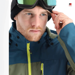 Chaqueta Softshell de Diseño Personalizado para Hombre con Cierre de Cremallera Ecológico, Tejido Transpirable con Logotipo Personalizado, Tallas Grandes - Product Image 5