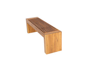 Banc en bois d'acacia robuste pour les espaces publics et les jardins résidentiels avec un design artisanal en bois intemporel - Product Image 5