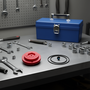 อุปกรณ์เสริมและอะไหล่เครื่องมือลม Hazet วาล์วควบคุมประแจลม - Product Image 3