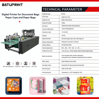 Hoge snelheid 90cm single pass printer voor het printen van pizzadozen, fruitkratten en golfkartonnen dozen