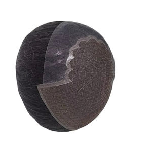 Perruque en cheveux humains Q6 Yaki, toupet pour homme, cheveux vierges Remy, trame unique, Bangladash Naturalizer Curl Bonnet, extension de cheveux Remi - Product Image 3