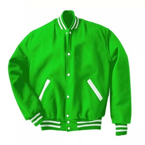 Alta calidad al por mayor hombres ropa OEM ODM poliéster Material Stand Collar mejor diseño chaqueta para hombres patchwork diferentes colores - Product Image 2